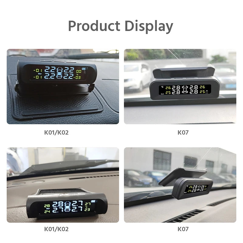 Monitor de Temperatura e Pressão dos Pneus