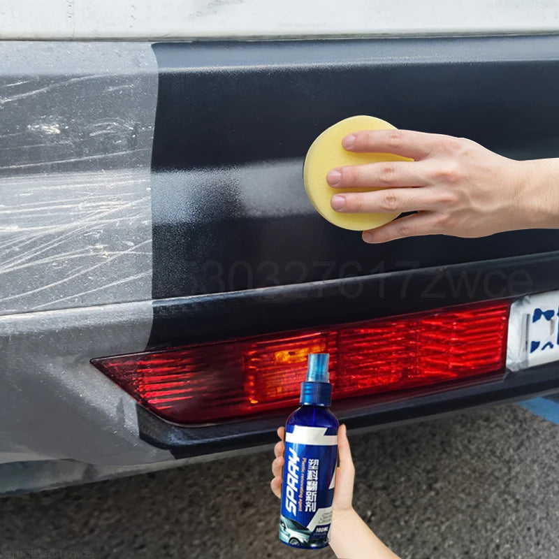 Revitalizador de Plásticos Automotivo Shine ™  [RESTAURA NA HORA]