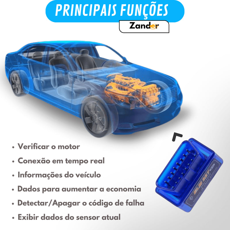 FullScanner™ - Ferramenta de Diagnóstico para Carro