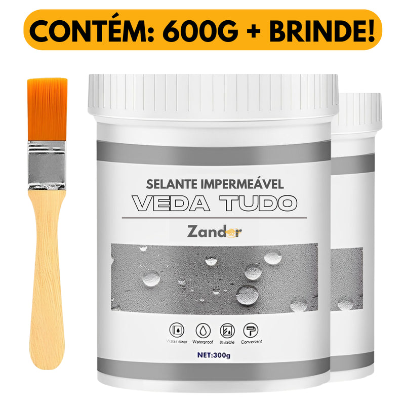 VedaTudo™- Impermeabilizante ZAD + Pincel de Brinde Hoje!